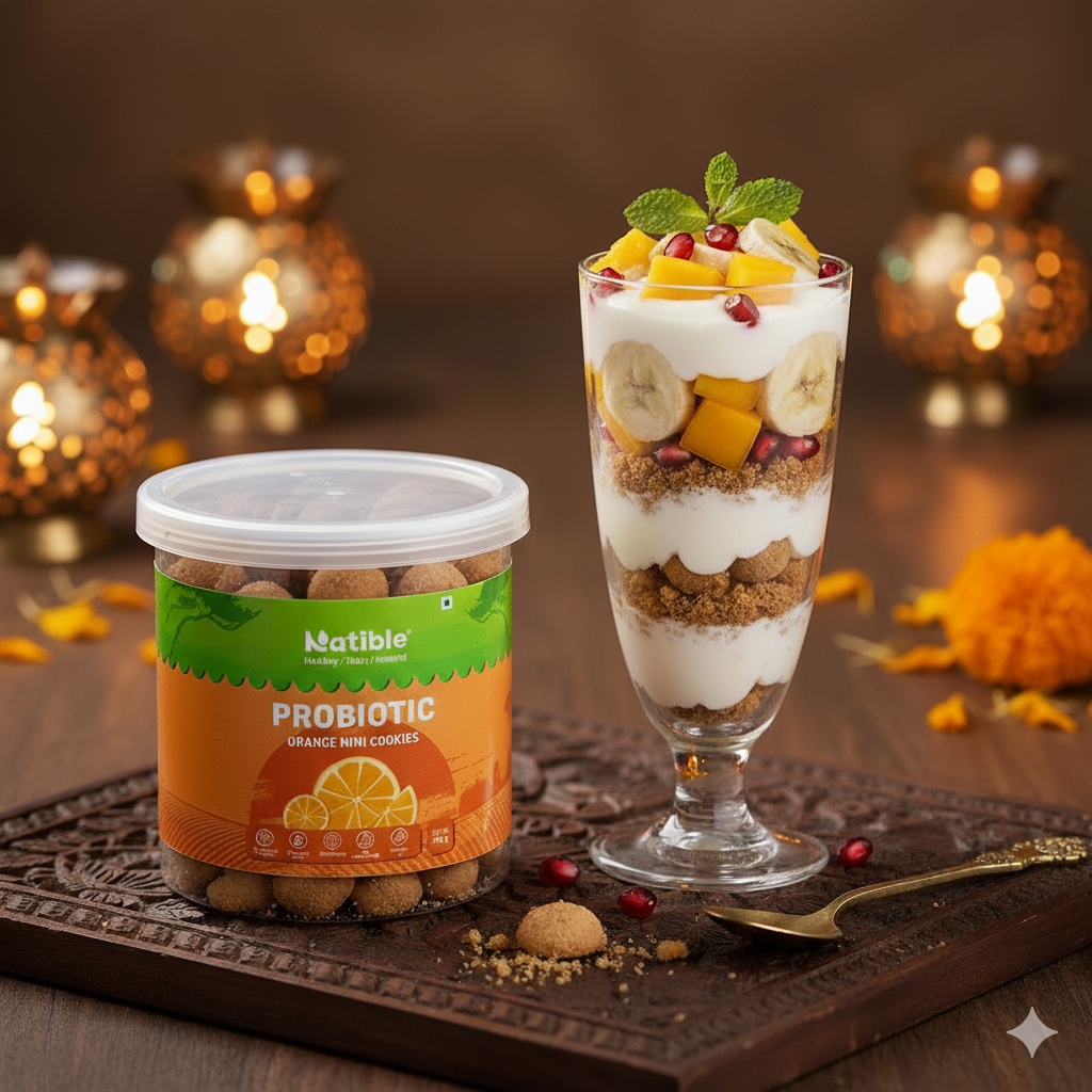 MILLET COOKIE & FRUIT PARFAIT