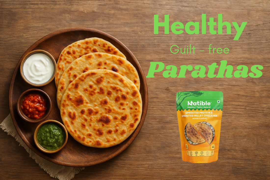 Your Favourite Parathas, Made Healthy | Easy Recipe 🫓💛