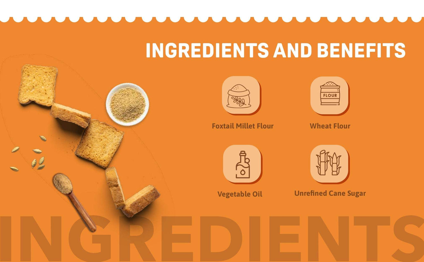 Foxtail Millet Rusk