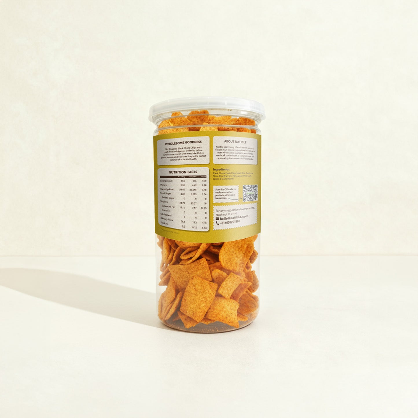 Black Chana Chips