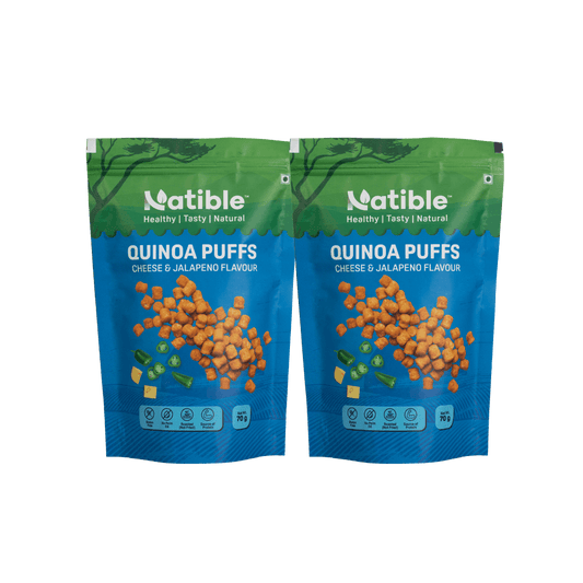 Cheese & Jalapeno Quinoa Puffs