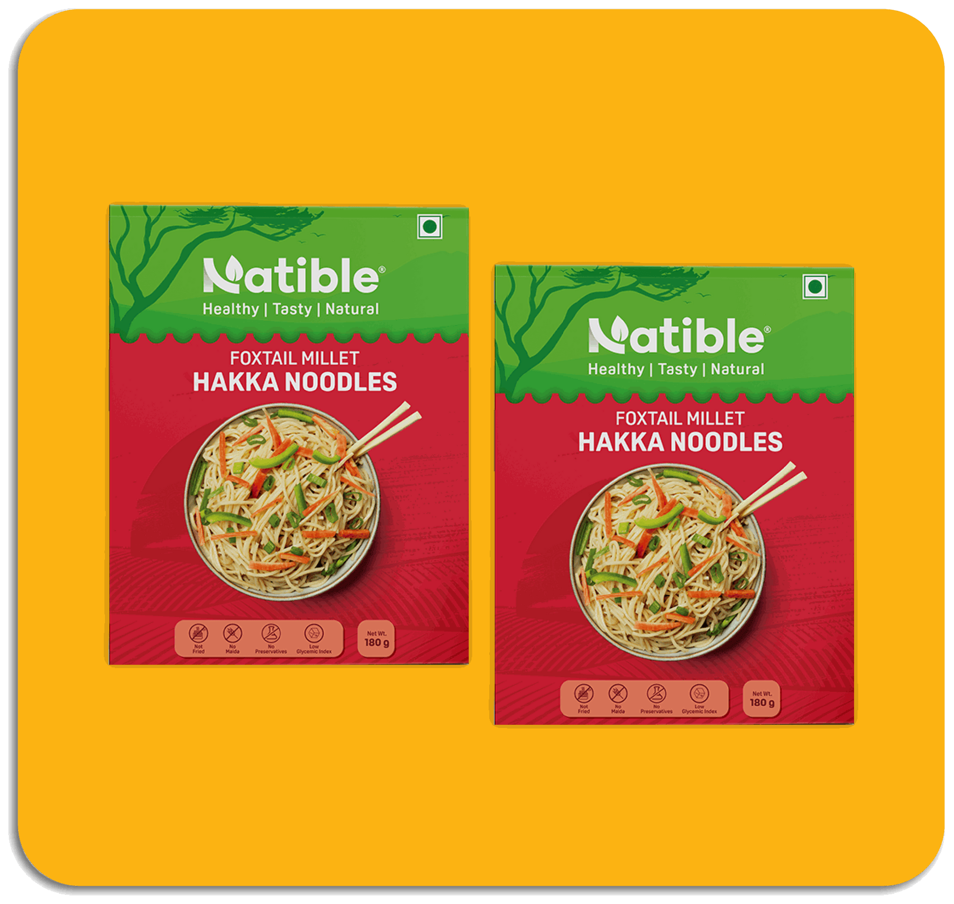 Foxtail Millet Hakka Noodles Combo
