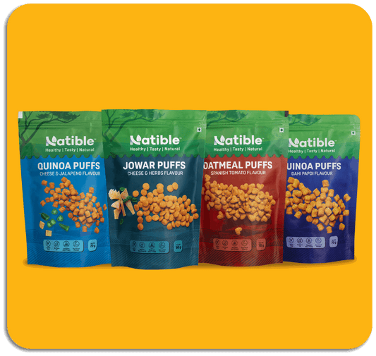 Roasted Puffs pack of 4 (4 Flavours)