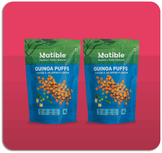 Cheese & Jalapeno Quinoa Puffs