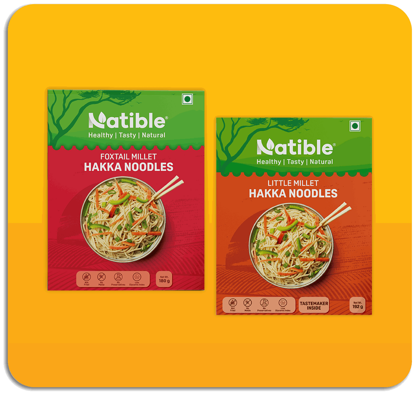 Little Millet Noodles and Foxtail Millet Noodles