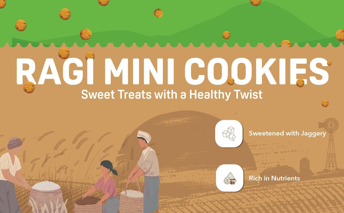 Ragi Mini Cookies
