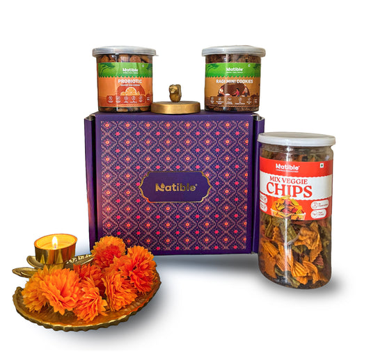 Snack Bonanza Hamper | Healthy Gifting Box by Natible