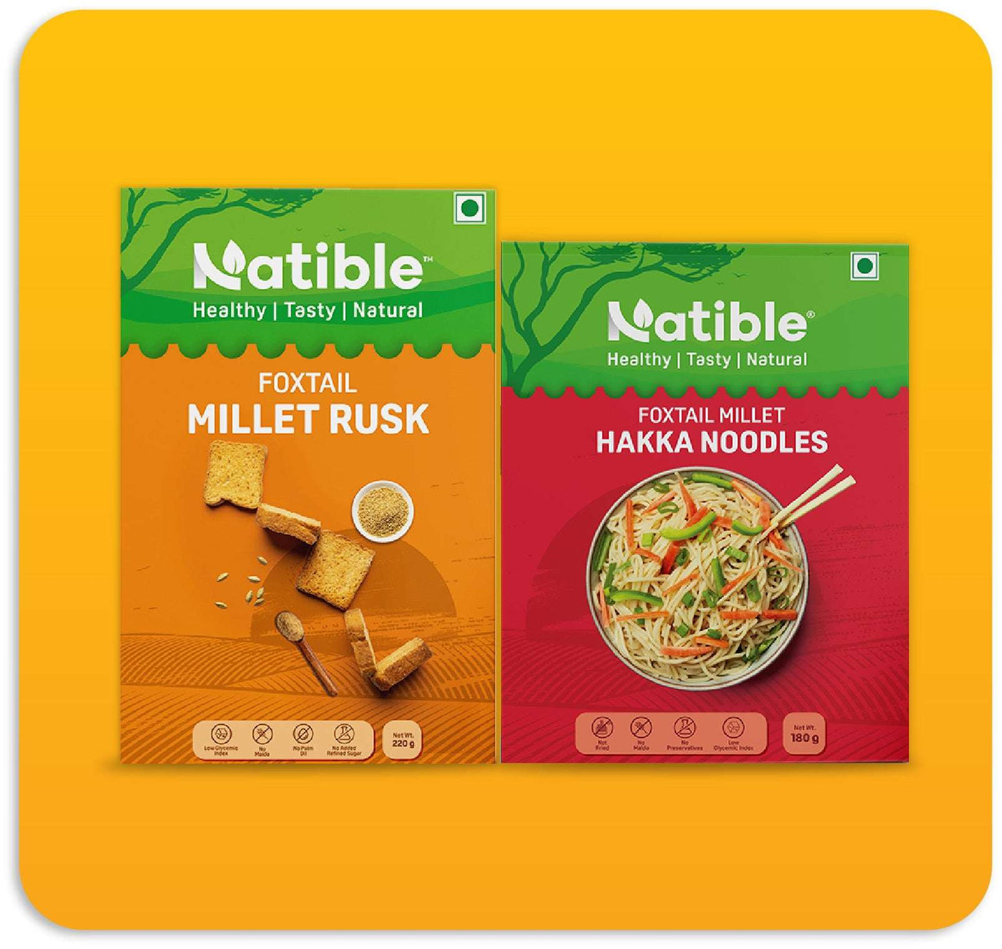 The Foxtail Millet Duo