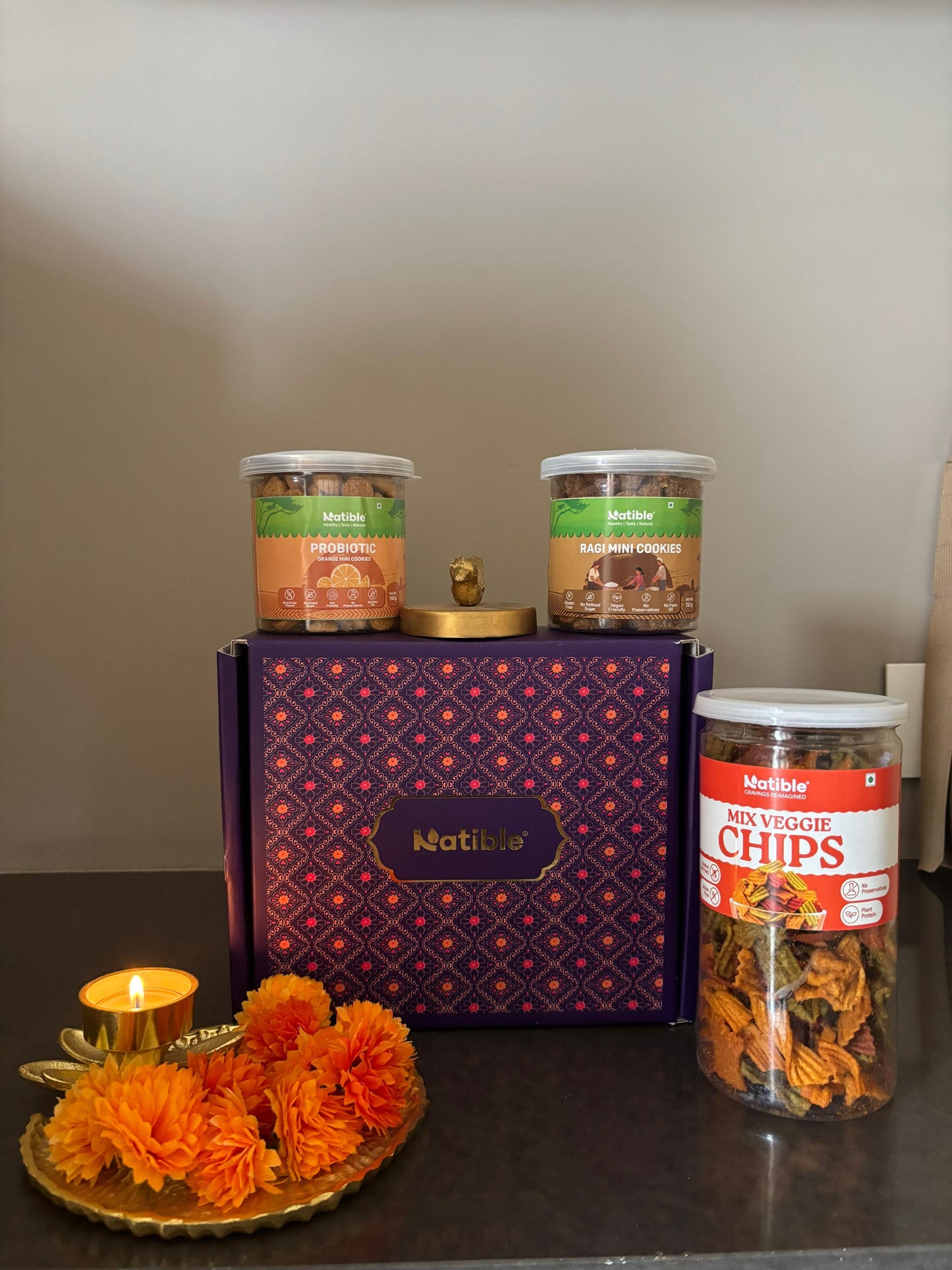 Snack Bonanza Hamper | Healthy Gifting Box by Natible