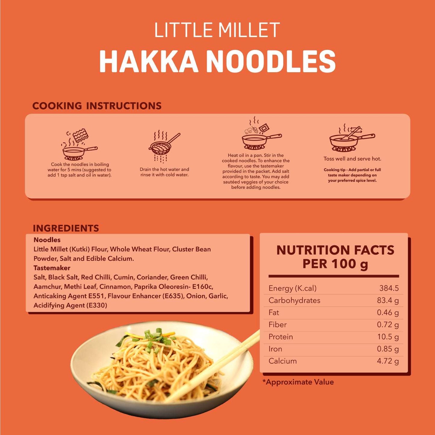 Little Millet Hakka Noodles