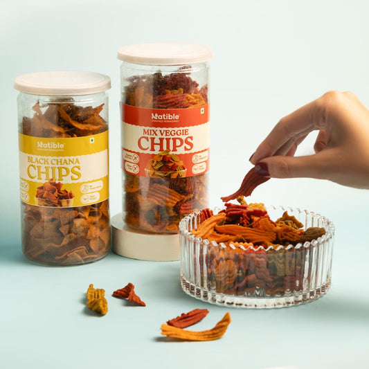 Chips + Dips at Home: Roasted Chips with Quick 5-Minute Dips