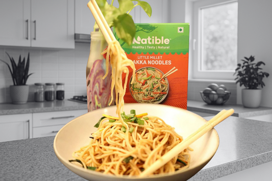 Korean Style Noodles - but Healthy 😍 🍜