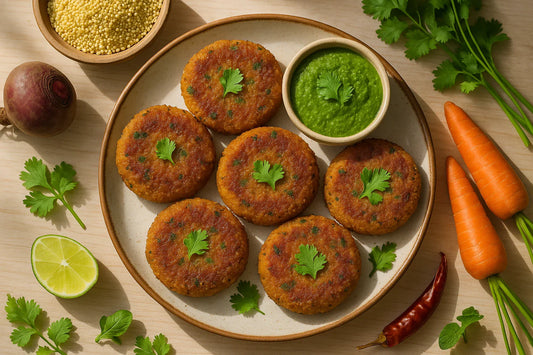 Healthy & Crunchy Tikkis | Guilt-Free Snack Recipe Video 😍