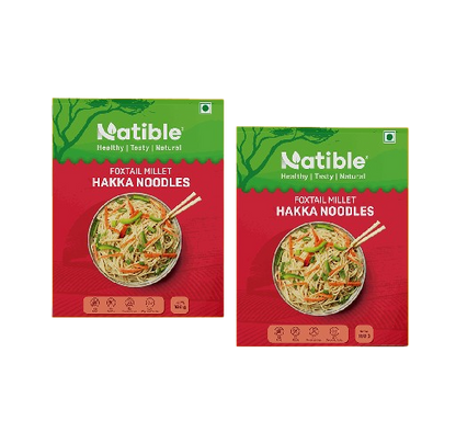 Natible Foxtail Millet Hakka Noodles combo