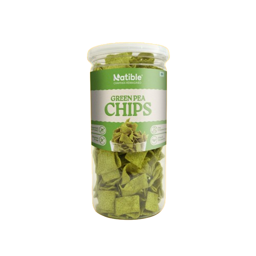 green pea chips