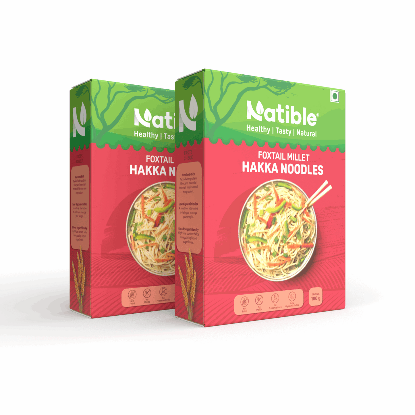 Foxtail Millet Hakka Noodles Combo
