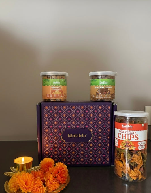 Snack Bonanza Hamper | Healthy Gifting Box by Natible