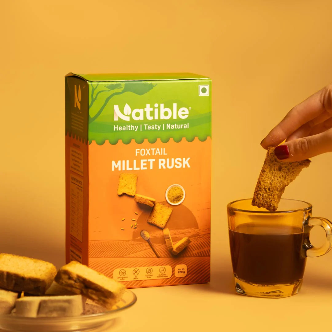 Foxtail Millet Rusk - 220 gms