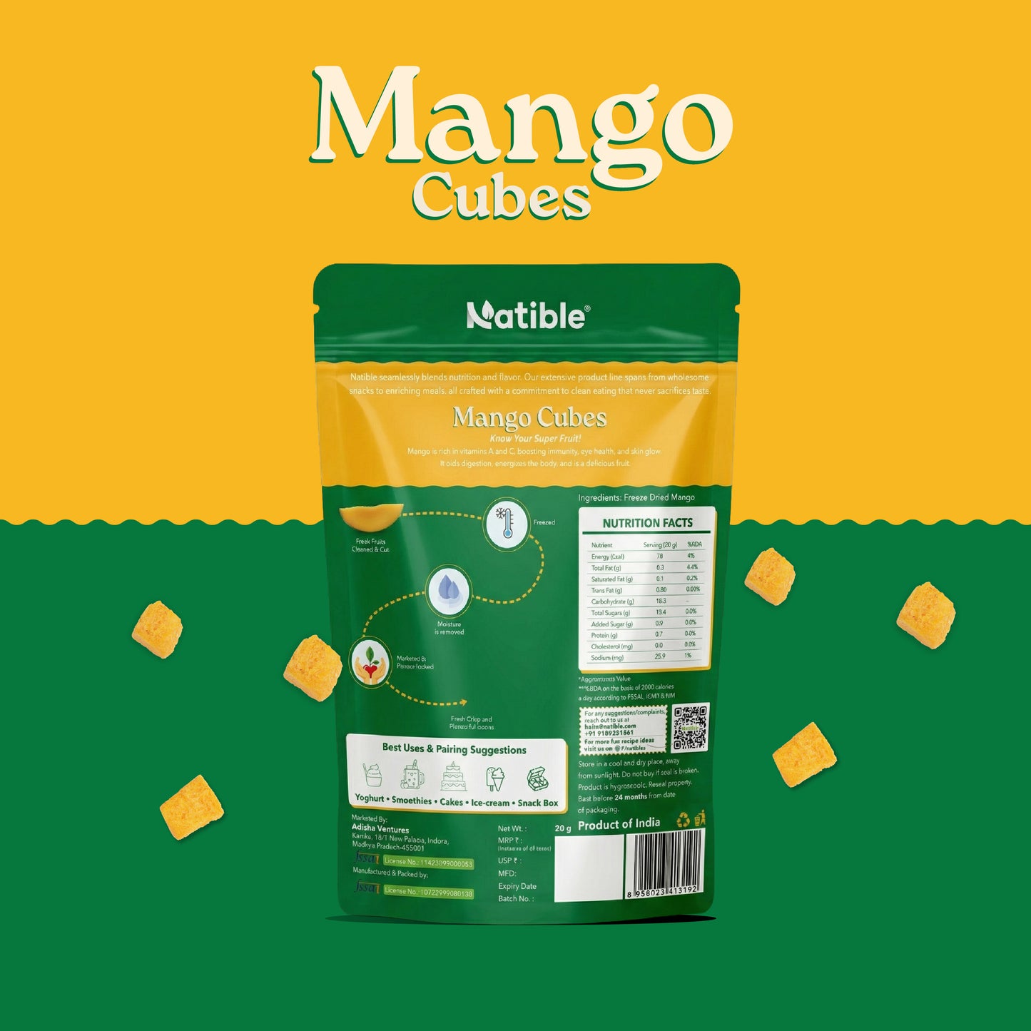 Mango Freeze Dried