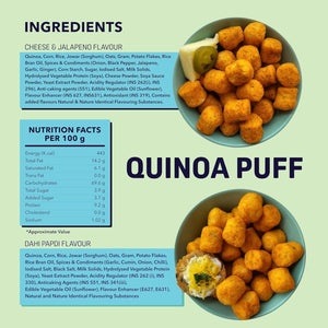 Cheese & Jalapeno Quinoa Puffs