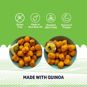 Cheese & Jalapeno Quinoa Puffs