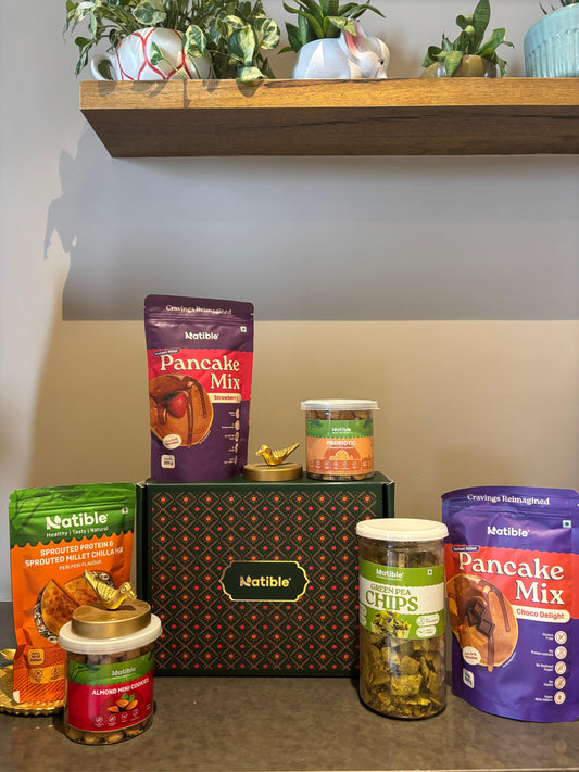 The Healthy Affair Hamper | Wholesome Gifting Box by Natible